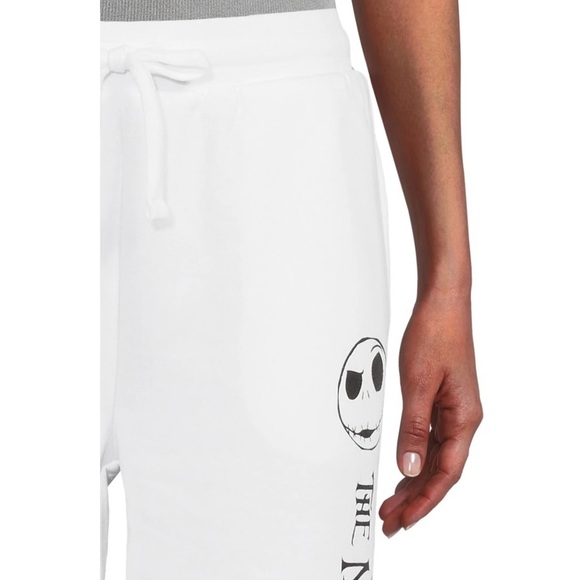 Disney White Nightmare Before Christmas Joggers/Jr Size 19/ XXL/ NWOT - Picture 2 of 11